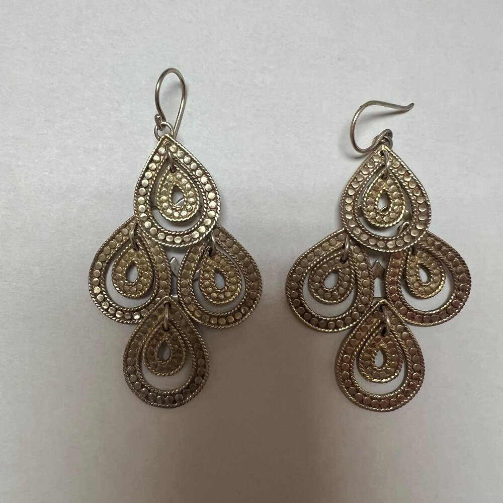 Anna Beck Vintage Chandelier Drop Dangle Earrings